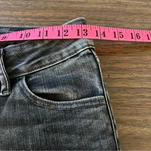 ❤️ Sherman Morgan faded black gray slim Jeans 9/29 - Picture 9 of 13